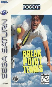 Break Point Tennis Sega Saturn US box art